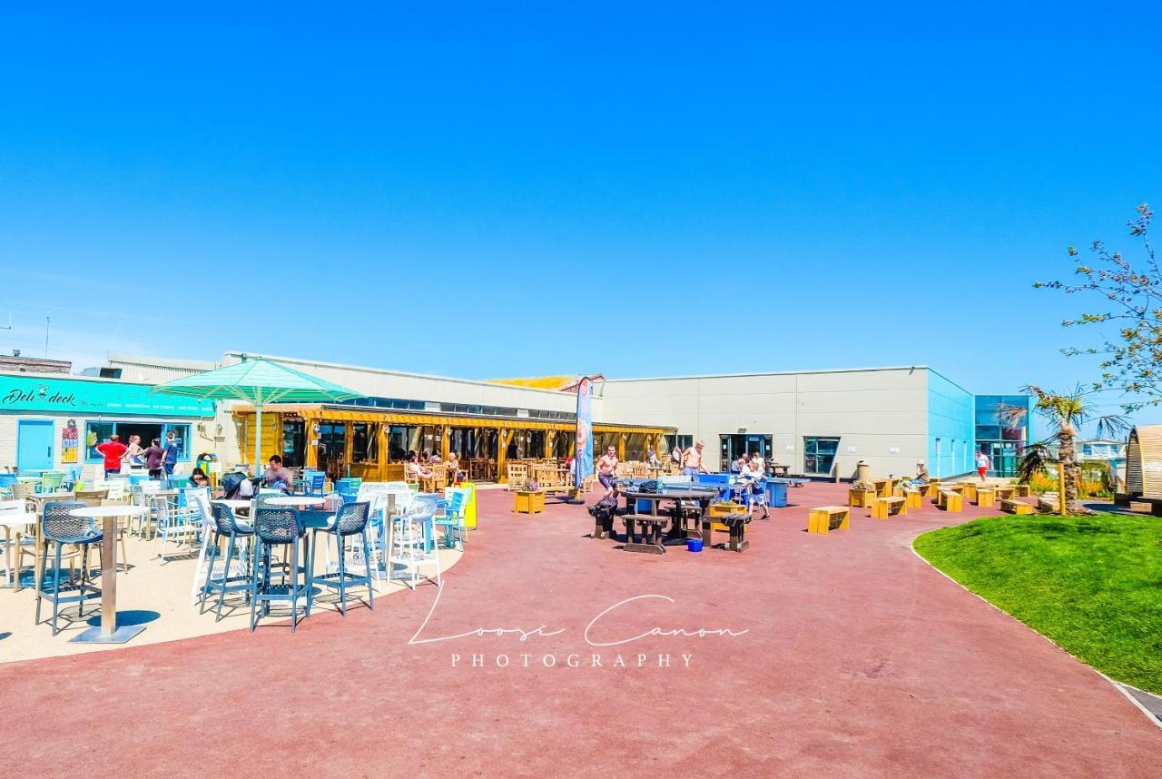 Big Skies Platinum Plus Holiday Home With Wifi, Netflix, Dishwasher, Decking Camber Exterior foto